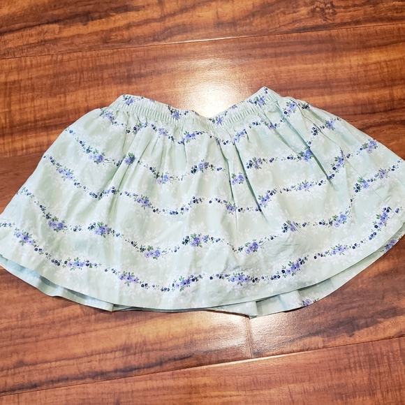 Janie and Jack EUC 6-12 months floral embroidered cardigan, floral vine skirt - Picture 11 of 11